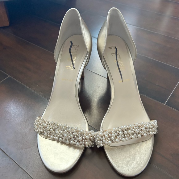 CAPPY D'ORSAY SANDAL SOMETHING BLEU HEELS - Picture 2 of 6